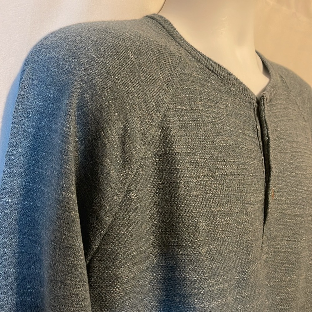 J CREW Sweater/Henley.  Size Medium